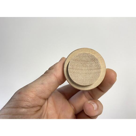 10pcs 3 1/2” Wooden Female Angel Bride Peg Doll DIY Craft Wedding Cake Topper - Picture 7 of 9